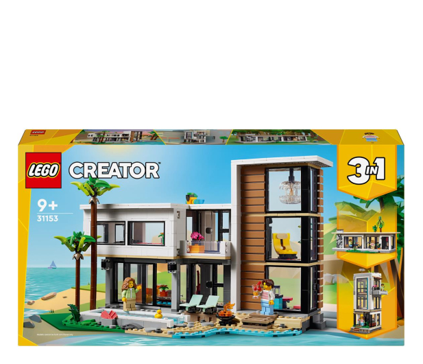 LEGO Creator 3 w 1 31153 Nowoczesny dom - 1248842 - zdjęcie